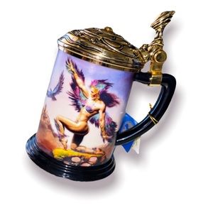 Mistress Of The Skies Viking Goddess Tankard By Boris Vallejo